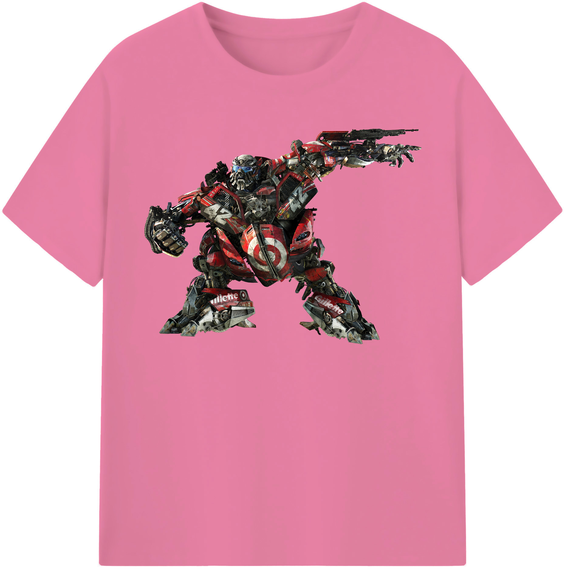 （画像用）  綿100％半袖Tシャツ（フロントプリント）